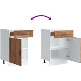 vidaXL Kuhinjska osnovna omarica Porto starinski les inženirski les | Shoptok.si