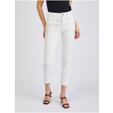 Orsay White Womens Shortened Mom Fit Jeans - Women Cijene