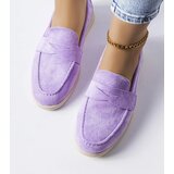 Gemre Purple eco-suede moccasins Ferragus | Shoptok.si