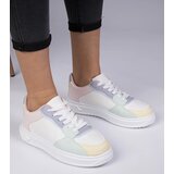 D/CEO marka niezdefiniowana White-blue sporty sneakers in eco-leather Lavilia | Eponuda.ba