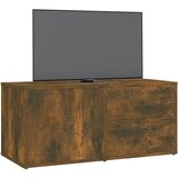 TV ormarić boja dimljenog hrasta 80x34x36 cm konstruirano drvo | shoptok.hr
