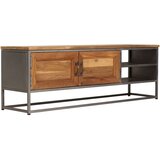 vidaXL TV omarica iz reciklirane tikovine in jekla 120x30x40 cm Cene