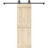 Pribor za klizna vrata 200 cm čelični crni | shoptok.hr