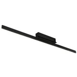 Globo Viseća LED svjetiljka Dentsy (53 W, Neutralno bijelo, Crna, D x Š x V: 150 x 9 x 120 cm) | shoptok.hr