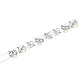PAULMANN 94490 - SET 8xGU5,3/7,5W spot svetiljka CARDAN 230V mat hrom | Eponuda.com