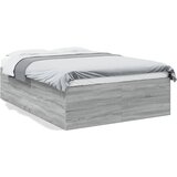 Furnova Posteljni okvir siva sonoma 140x190 cm inženirski les, (21938902) | Shoptok.si