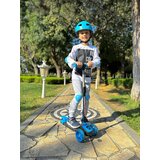 Cool Wheels Trotinet Twist Scooter svetleći sa 3 točka do 40kg plavi | Eponuda.com