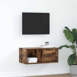 vidaXL TV omarica dimljeni hrast 60x31x25,5 cm inženirski les Cene