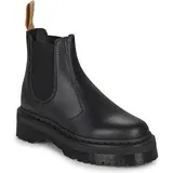 Dr. Martens Polškornji Vegan 2976 Quad Black Felix Rub Off Črna