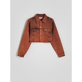 Reserved Ladies` jacket - oranžna Cene