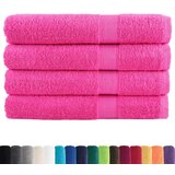 Furnova Premium brisače SOLUND 4 kos roza 80x200 cm 600 g/m2, (21916710) | Shoptok.si