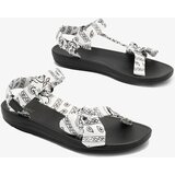 Resti White and black women's sandals with bow Oyall | shoptok.hr
