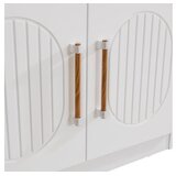 Hanah home komoda s ladicama, bijela Slike