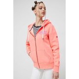 Superdry Bluza ženska, oranžna barva, s kapuco | Shoptok.si