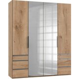 MID.YOU omara s klasičnimi vrati, barve hrasta | Shoptok.si