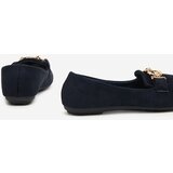 Resti Eco-suede navy blue Brussi loafers - Footwear | Shoptok.si