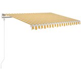  Automatska tenda sa senzorom LED 300x250 cm žuto-bijela | shoptok.hr