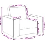 SOFA fotelja platno 100x78x84 cm | shoptok.hr