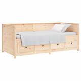  Dnevni krevet bez madraca 75x190 cm od masivne borovine | Eponuda.com
