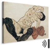  Slika - Egon Schiele – Liegender Akt mit gelbem Handtuch 90x60 Akustična | shoptok.hr