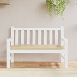  Jastuk za vrtnu klupu bež 120 x 50 x 7 cm od tkanine Oxford | shoptok.hr
