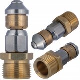 Rosfix 045 Šoba Za Cevi Vrteča – 3x Zadnji Tok, 350 bar | M22 Zunanji Navoj, Gred 14 mm, Nerjavno Jeklo/Medenina, (5000356632) Cene