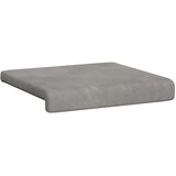  Jastučić za klupu 4 kom. Baršun Svjetlosiva Dubina 35 cm | shoptok.hr