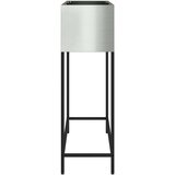  Povišeni Vrtni Planter Srebrno 100 x 26 x 82 cm Cinkani čelik | shoptok.hr