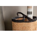 Venture Home ko&amp;scaron;ara za pohranu Pune ⌀35 cm, prirodna boja s crnim rubom Slike