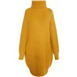 Usha Pletena haljina narančasto žuta