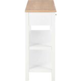  280029 Sideboard White 110x35x80 cm MDF | shoptok.hr