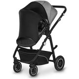 Lionelo senčnik za voziček, Black Carbon | Shoptok.si