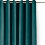 Filumi Petrolej zelena zavjesa za djelomično zamračenje od samta 200x175 cm Velto – | shoptok.hr