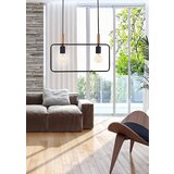 Candellux luster/visilica-frame viseća lampa 2X60W E27 crna | Eponuda.com