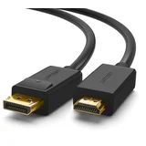 10203 video cable adapter 3 m DisplayPort HDMI Black