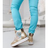 Gemre Gold insulated glitter sneakers Deleon | shoptok.hr