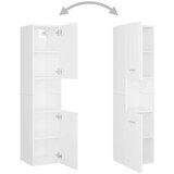  Set kupaonskog namještaja od iverice bijeli | shoptok.hr