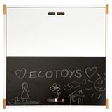  EcoToys set dječjeg stola sa stolicama bijeli | shoptok.hr