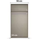 home24 OMARA S KLASIČNIMI VRATI, bela | Shoptok.si