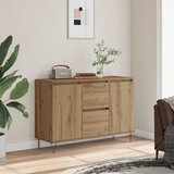  Komoda boja hrasta artisan 101,5x35x70 cm konstruirano drvo | shoptok.hr