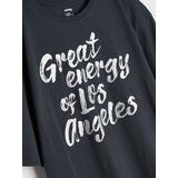 Sinsay majica za djevojčice kratkih rukava s natpisom 367AS-86X | shoptok.hr