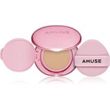 AMUSE Dew Power Vegan Cushion dolgoobstojni tekoči puder v gobici za posvetlitev in zgladitev kože odtenek 03 Honey 15 g Cene