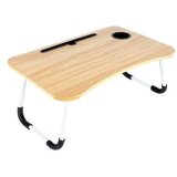 Vilde 568018 - sklopivi stalak za laptop - boja drveta 61,5 x 40 x 26cm" | ePonuda.com