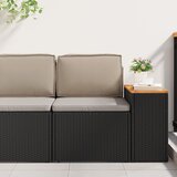 vidaXL Jastuk za vanjsku upotrebu Taupe Poliester 50 x 40 x 12 cm cijene