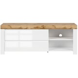 CARRYHOME TV-ELEMENT bela, hrast wotan | Shoptok.si