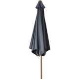 Rojaplast Tamno sivi suncobran ø 300 cm Wood – | shoptok.hr
