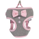 Camon grudnjak sa roze mašnom, s, 48/58cm, sivi Cene