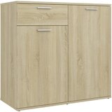 Maison Chic Komoda - Predalnik sonoma hrast 80x36x75 cm iverna plošča, (21717353) Cene