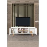 Hanah home TV komoda, bijela Cijene