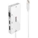 Lindy USB-C, DisplayPort, VGA pretvornik [1x moški konektor USB-C - 1x ženski konektor DisplayPort, ženski konektor DVI, 24 + 5 polov, ženski konektor, (20429950) | Shoptok.si